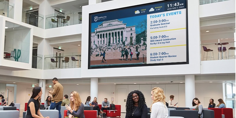 10 Innovative Video Wall Ideas Transforming Higher Education | Digital ...